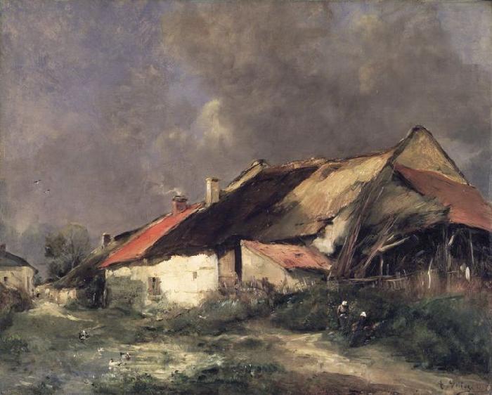 Antoine Vollon After the Storm Germany oil painting art